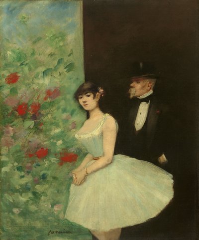 Behind the Scenes by Jean Louis Forain
